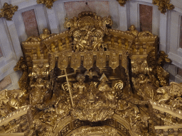 Top of the altarpiece of the Porto Cathedral