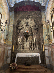 Altar at the north transept of the Porto Cathedral