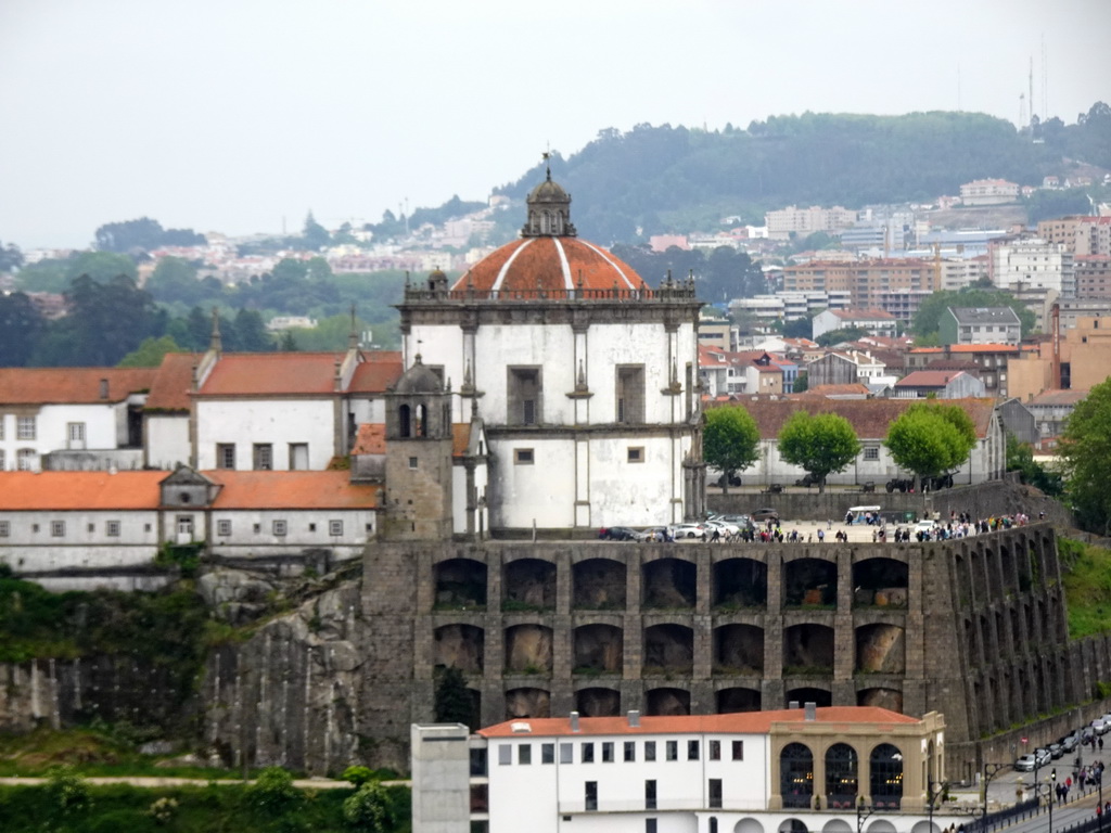 The Mosteiro da Serra do Pilar monastery at Vila Nova de Gaia, viewed from the South Tower of the Porto Cathedral
