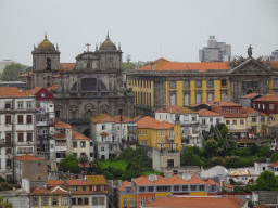 The Igreja de São Bento da Vitória church and the Portuguese Centre of Photography, viewed from the South Tower of the Porto Cathedral