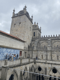 The terrace and the towers of the Porto Cathedral