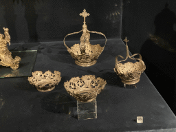 Crowns at the Treasury of the Porto Cathedral