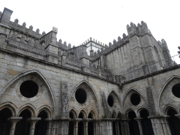The Cloister and terrace of the Porto Cathedral, viewed from the Inner Square