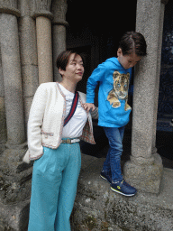 Miaomiao and Max at the Inner Square of the Porto Cathedral