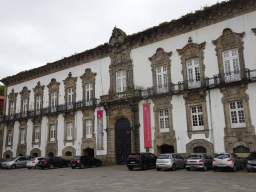 Front of the Paço Episcopal do Porto palace at the Terreiro da Sé square