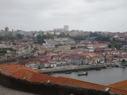 The Douro river and Vila Nova de Gaia, viewed from the Terreiro da Sé square