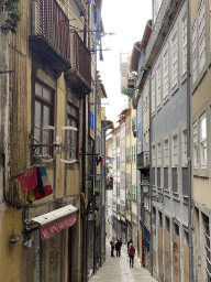 The Rua dos Mercadores street