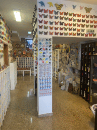 Interior of the SOL Artesanato Handcraft store