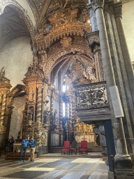 Apse with main altar and pulpit of the Igreja Monumento de São Francisco church