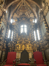 Apse and main altar of the Igreja Monumento de São Francisco church