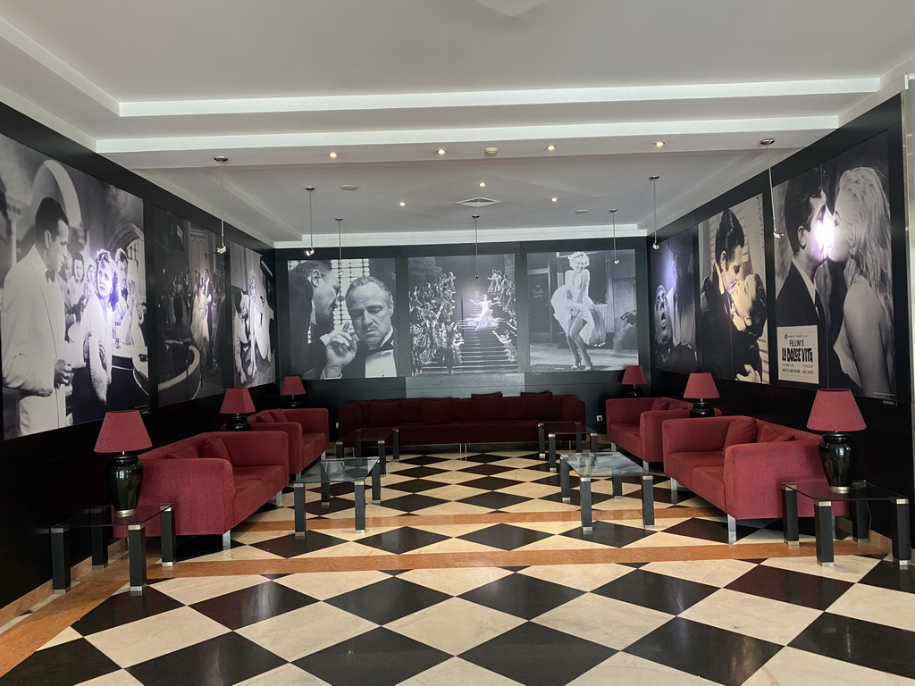 Interior of the lobby of the Hotel Vila Galé Porto