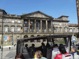 Front of the Hospital Santo António at the Rua Prof. Vicente José de Carvalho street, viewed from the sightseeing bus