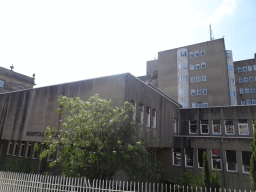 Northwest side of the Hospital Santo António at the Rua Dr. Tiago de Almeida street, viewed from the sightseeing bus