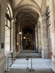 East gallery at the ground floor at the Palácio da Bolsa palace