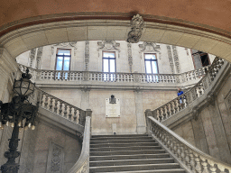 The Noble Staircase at the west side of the Palácio da Bolsa palace