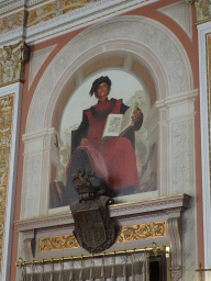 Painting at the Court Room at the south side of the upper floor of the Palácio da Bolsa palace
