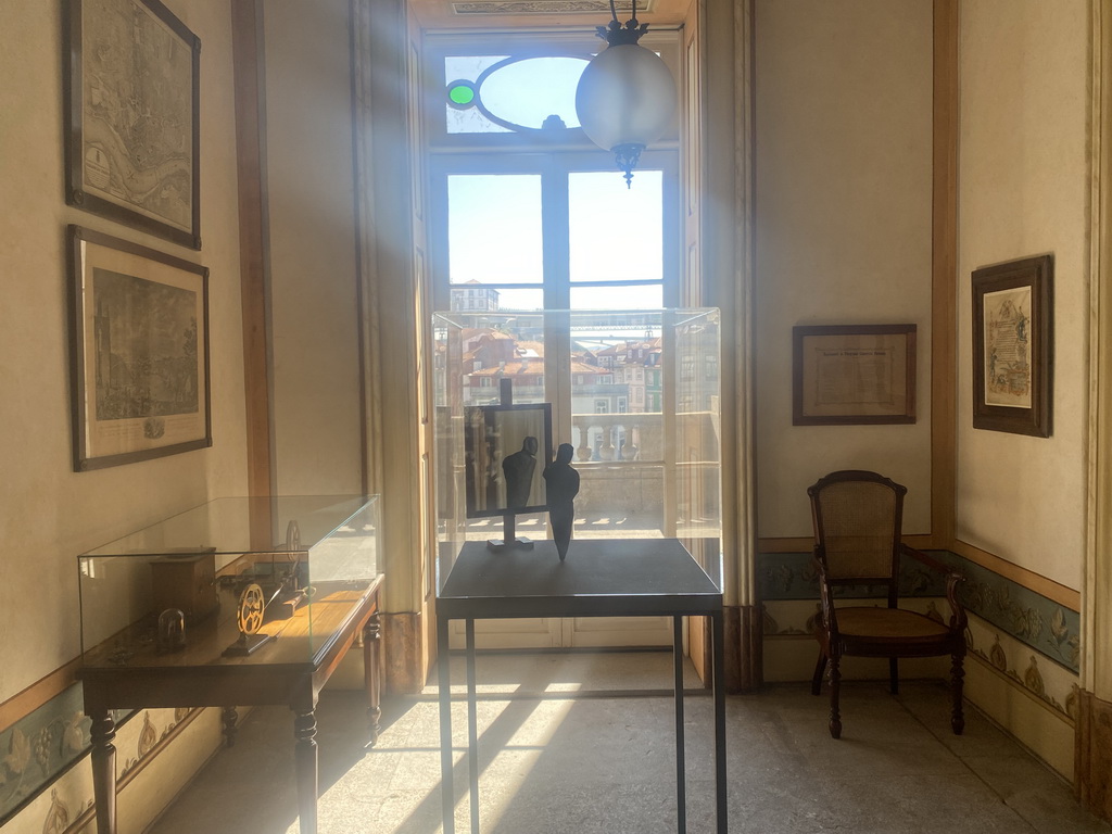 Interior of the Telegraph Room at the east side of the upper floor of the Palácio da Bolsa palace