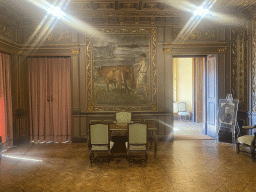 Interior of the Presidents Room at the east side of the upper floor of the Palácio da Bolsa palace