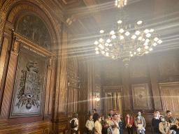 Interior of the General Meeting Room at the north side of the upper floor of the Palácio da Bolsa palace