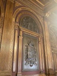 Relief at the General Meeting Room at the north side of the upper floor of the Palácio da Bolsa palace