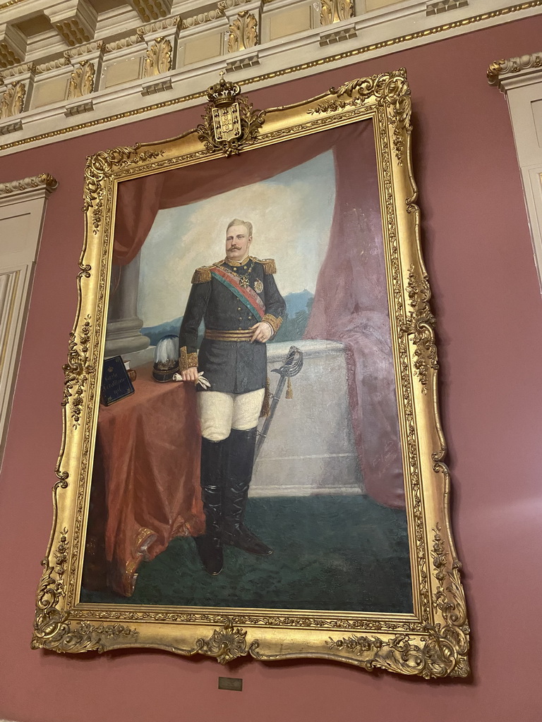 Portrait at the Portrait Room at the north side of the upper floor of the Palácio da Bolsa palace