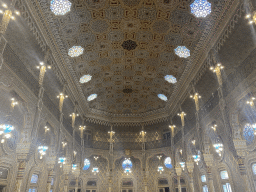 Walls and ceiling of the Arab Room at the northwest side of the upper floor of the Palácio da Bolsa palace