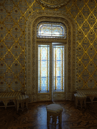 Door at the Arab Room at the northwest side of the upper floor of the Palácio da Bolsa palace