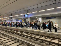 Interior of the Trindade subway station