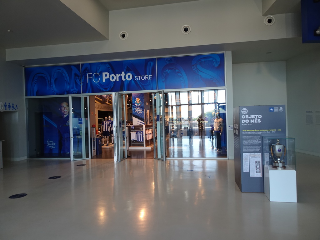 Front of the FC Porto Store at the Estádio do Dragão stadium