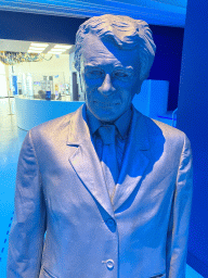 Statue of Bobby Robson at the entrance of the FC Porto Museum at the Estádio do Dragão stadium
