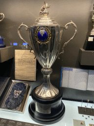 The 1984 Portuguese Cup, book and documents at the FC Porto Museum at the Estádio do Dragão stadium, with explanation