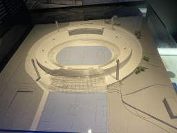 Scale model of the Estádio das Antas stadium at the FC Porto Museum at the Estádio do Dragão stadium