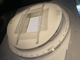 Scale model of the Estádio do Dragão stadium at the FC Porto Museum at the Estádio do Dragão stadium