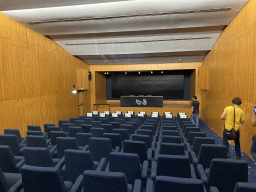 Interior of the Press Conference Room at the Estádio do Dragão stadium