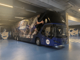 FC Porto Player Bus at the parking lot at the Estádio do Dragão stadium