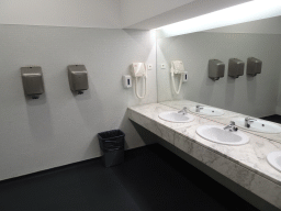 Bathroom at the away team`s Dressing Room at the Estádio do Dragão stadium