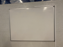 Whiteboard at the away team`s Dressing Room at the Estádio do Dragão stadium