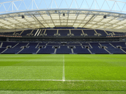 The pitch and the east grandstand of the Estádio do Dragão stadium