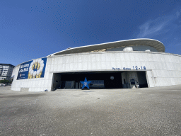 Southeast side of the Estádio do Dragão stadium, viewed from the Via Futebol Clube do Porto street