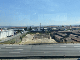 The east side of the city, viewed from the Estádio do Dragão subway station