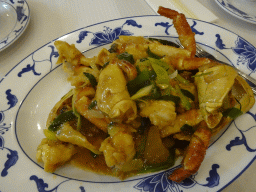 Crab at the Restaurante Grande Palácio Hong Kong