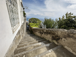 Staircase at the Viale Pasitea street