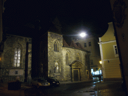 The St. Martin in the Wall Church, by night