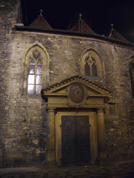 The St. Martin in the Wall Church, by night