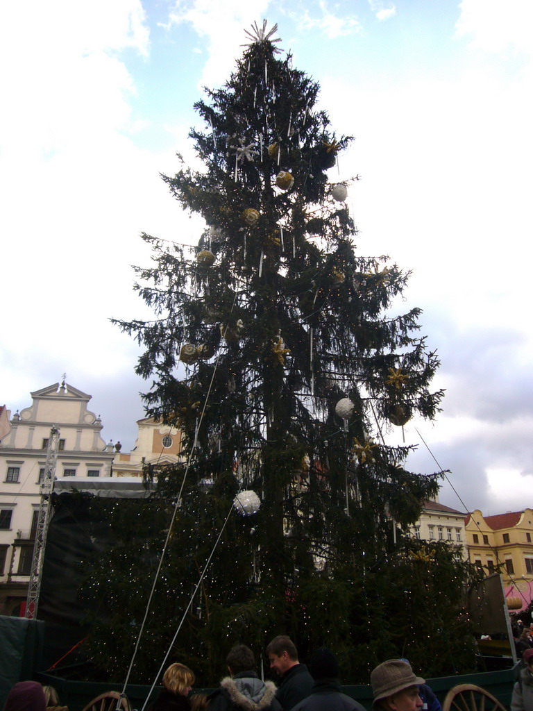 Christmas tree at Old Town Square
