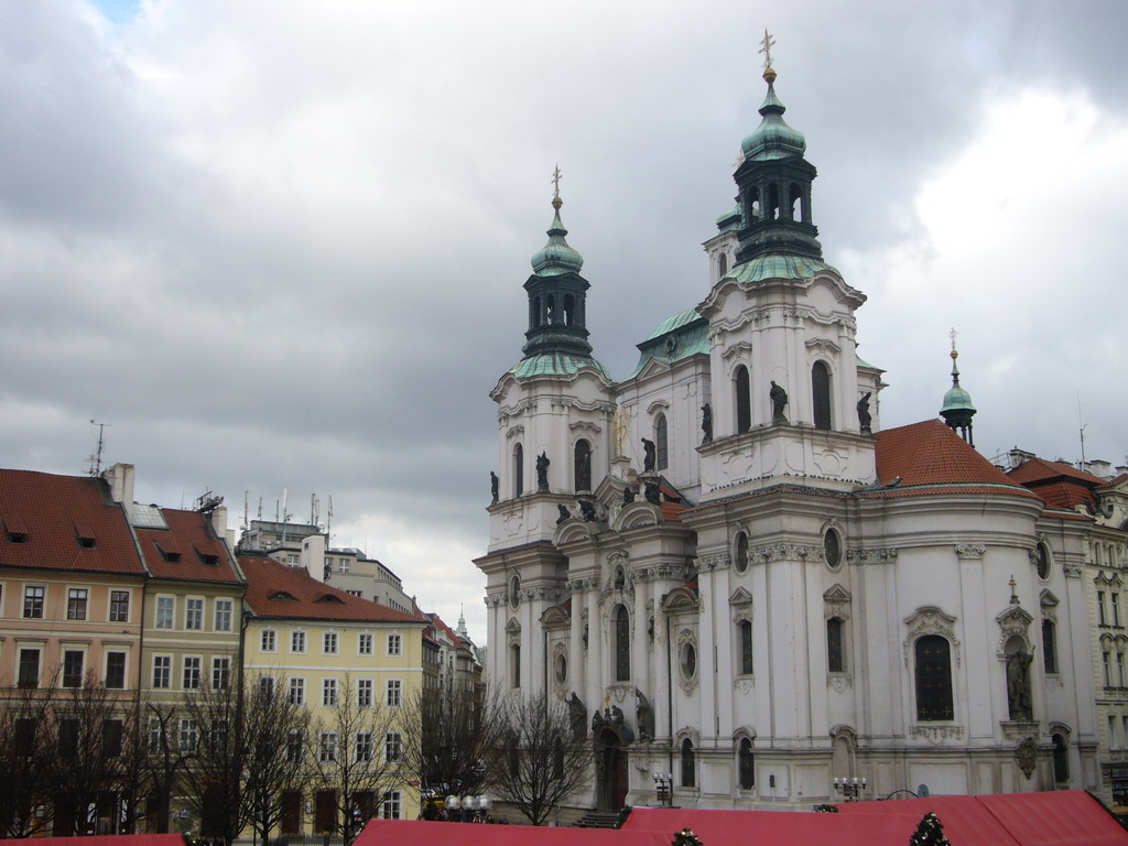 Old Town Square, with St. Nicholas Church