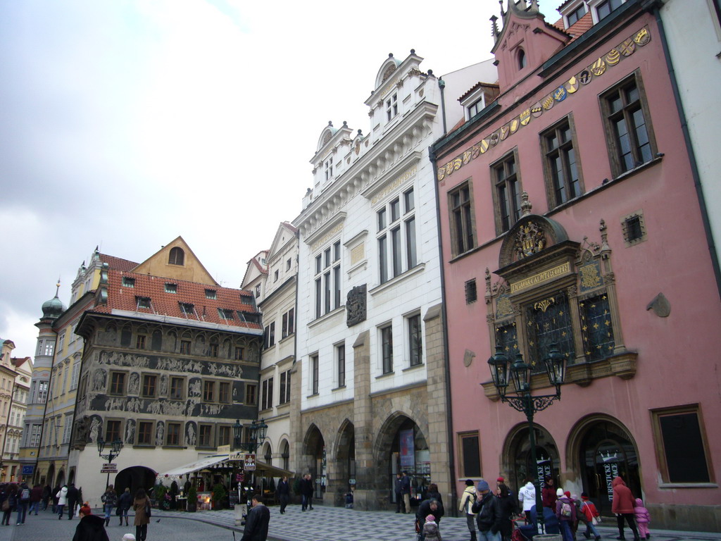 The Old Town Hall, the Tourist Information Office and the House at the Minute (Dum U minuty)