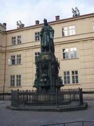 The statue of Charles IV at the Knights of the Cross Square