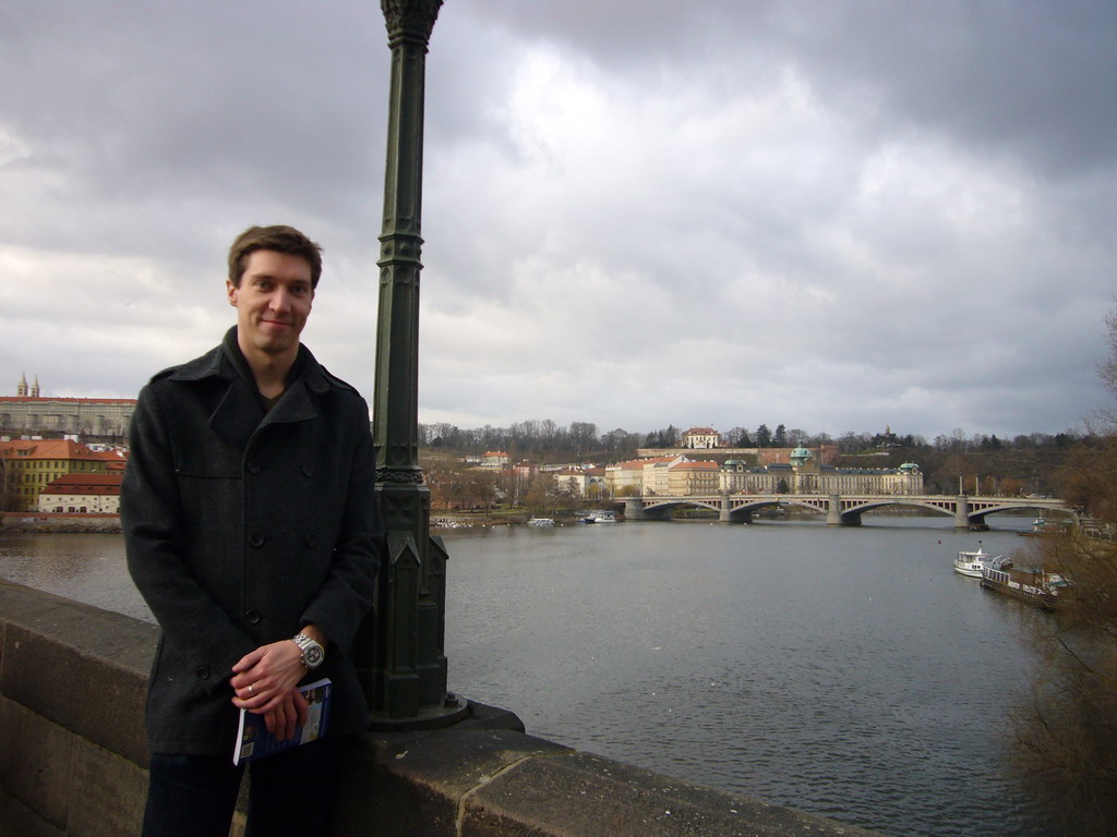 Tim and Mánes Bridge, from Charles Bridge