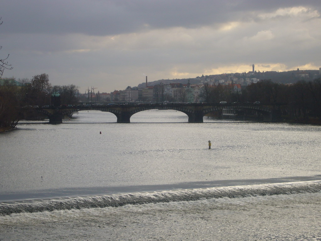 The Bridge of Legions (Most Legii) over the Vltava river